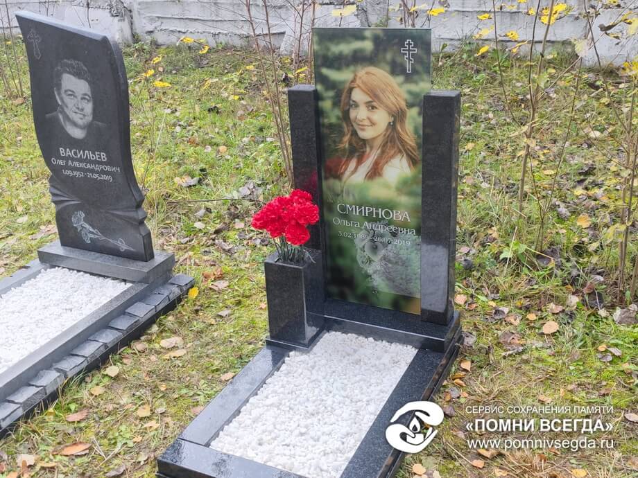 Установка памятника на могилу в Санкт-Петербурге | Установка памятников на кладбище: цены
